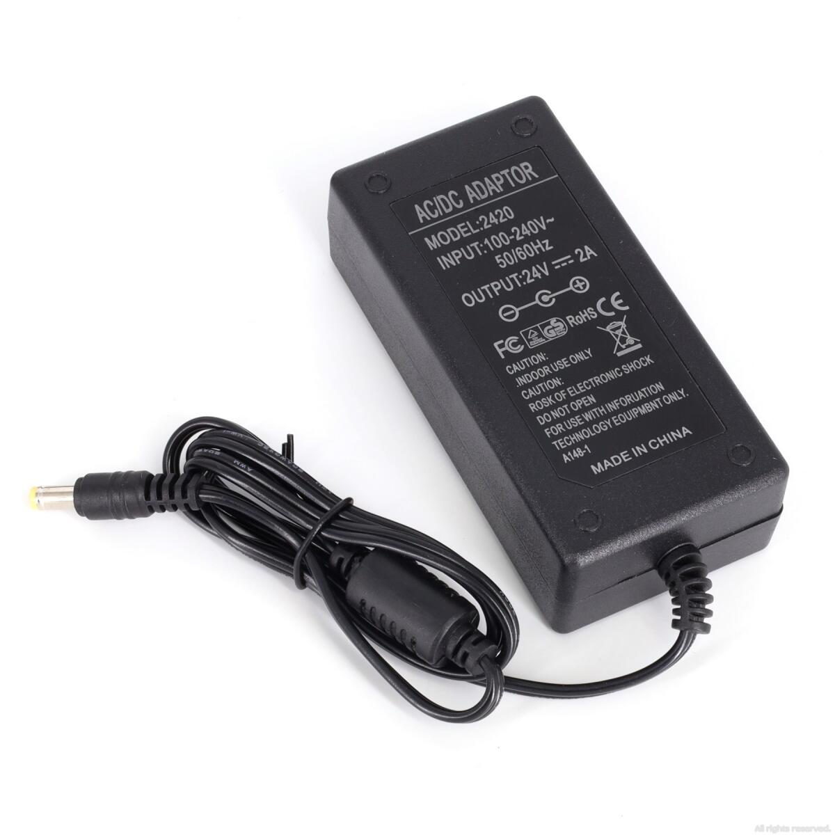 Блок живлення 5.5*2.5mm YTDMEN 24V 2A