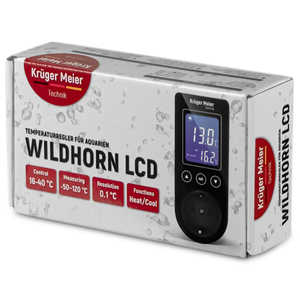 Цифровий термостат Kruger Meier Wildhorn LCD 1100Вт.