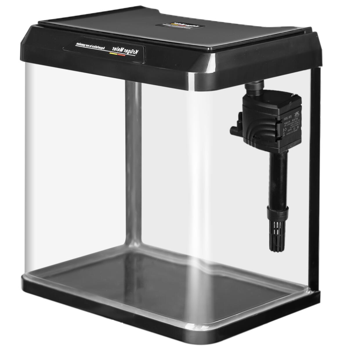 Акваріум Kruger Meier Como Aquarium 7л чорний 23x15,5x25см (R230KMB) 