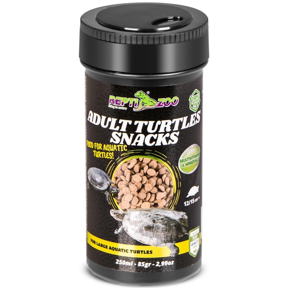 Корм для водних черепах Repti-Zoo Adult Turtle Snacks 250мл.