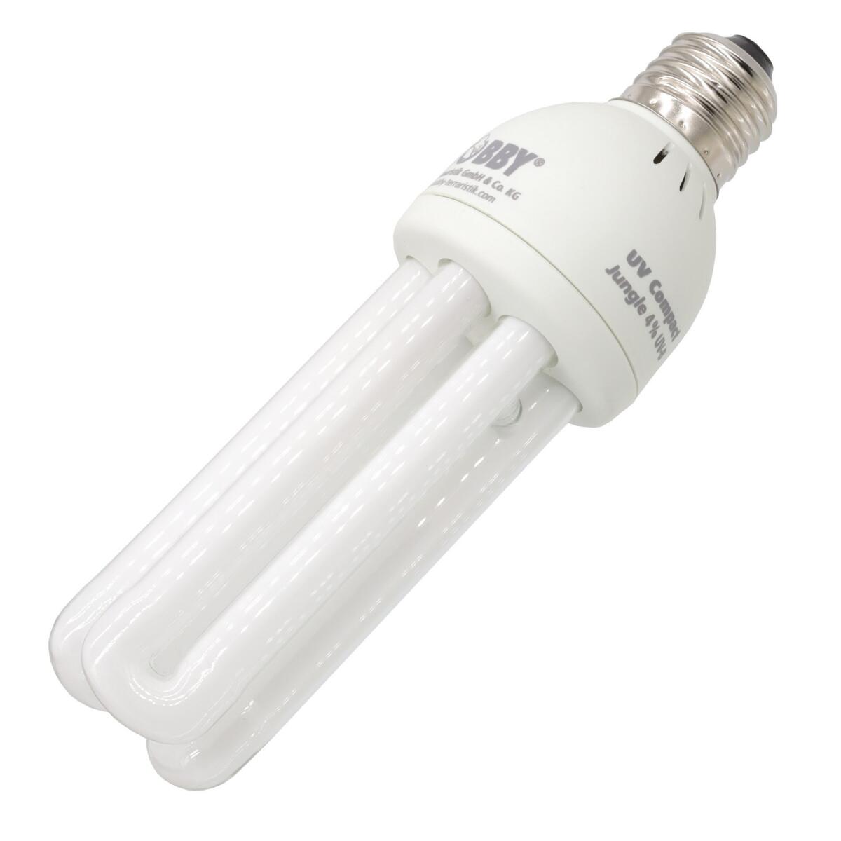 Люмінесцентна лампа Hobby UV Compact Jungle 4 % UV-B, 23 W (37333)