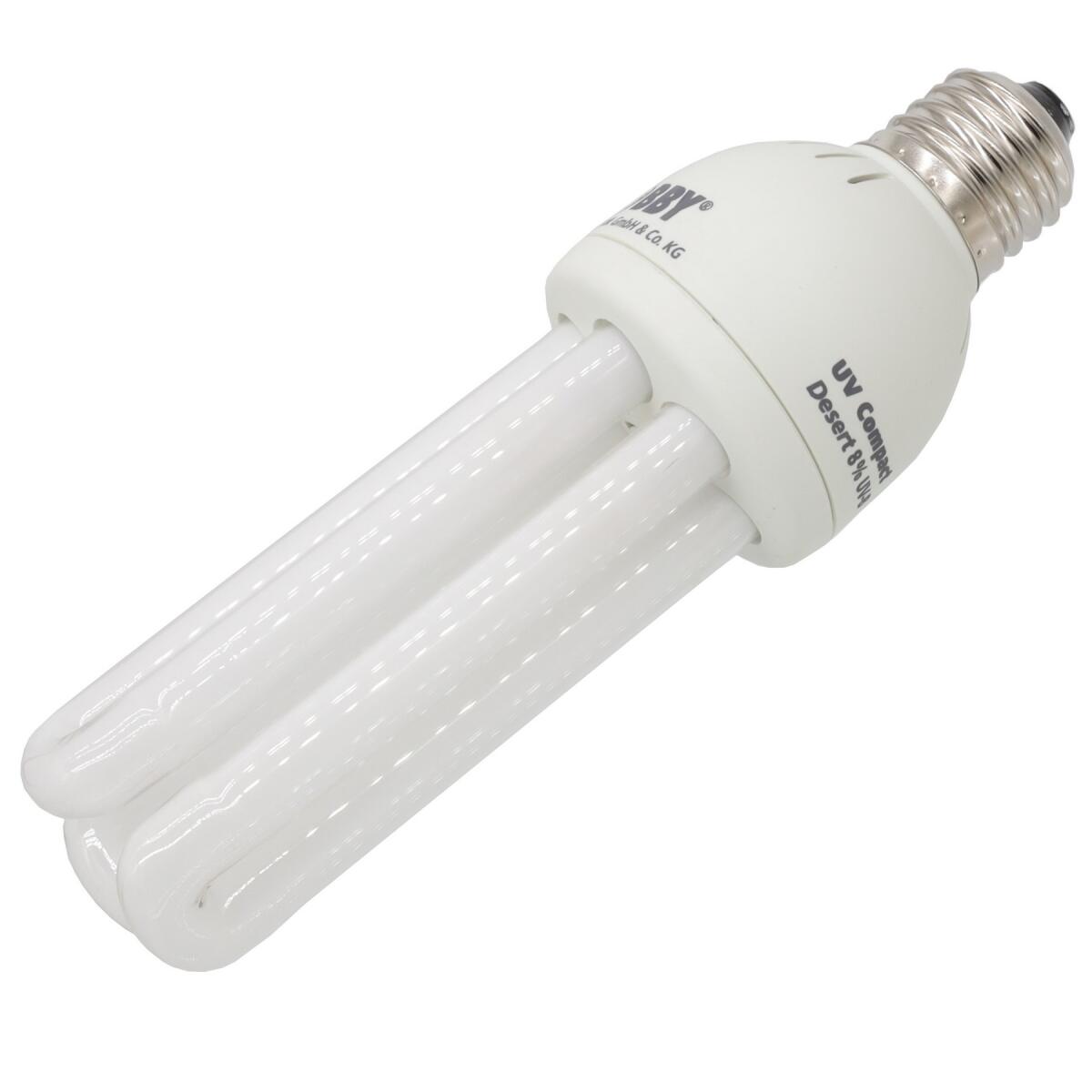 Люмінесцентна лампа Hobby UV Compact Desert 8% UV-B, 23 W (37335)