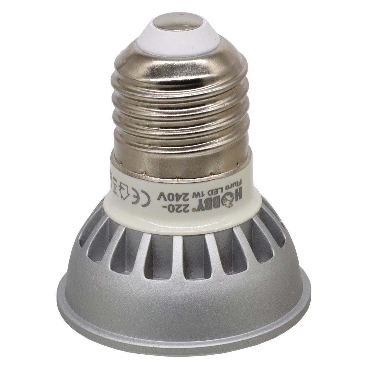 Ультрафіолетова лампа LED для тераріумів Hobby Fluro LED 1 W (37600)