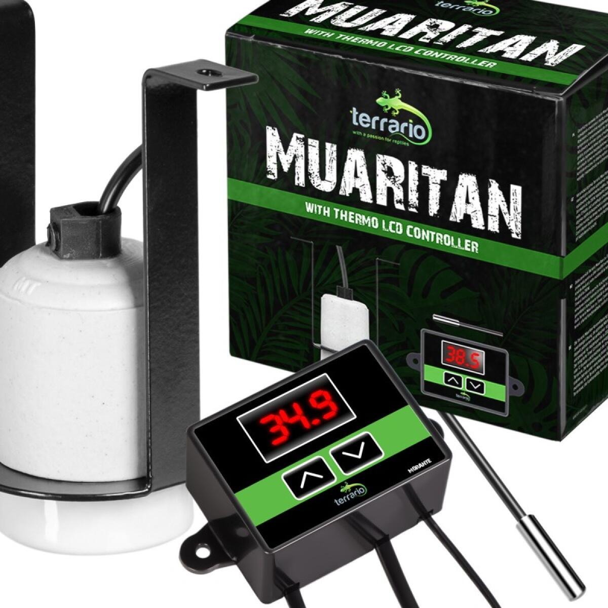 Світильник керамічний патрон з термостатом Terrario Muaritan Temperature Control 200W