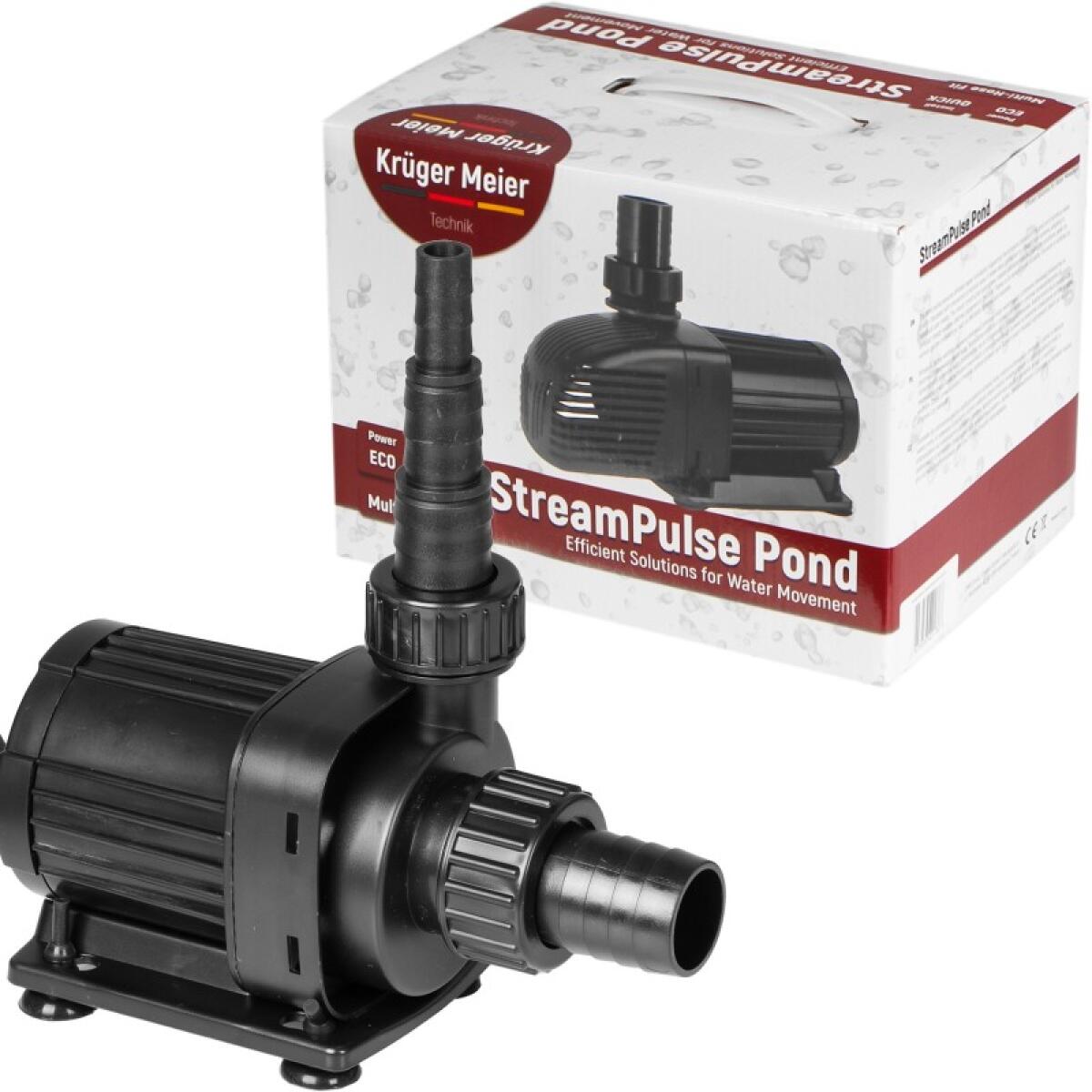 Енергоефективний насос для ставка Kruger Meier StreamPulse Pond 4000 л/год із захистом