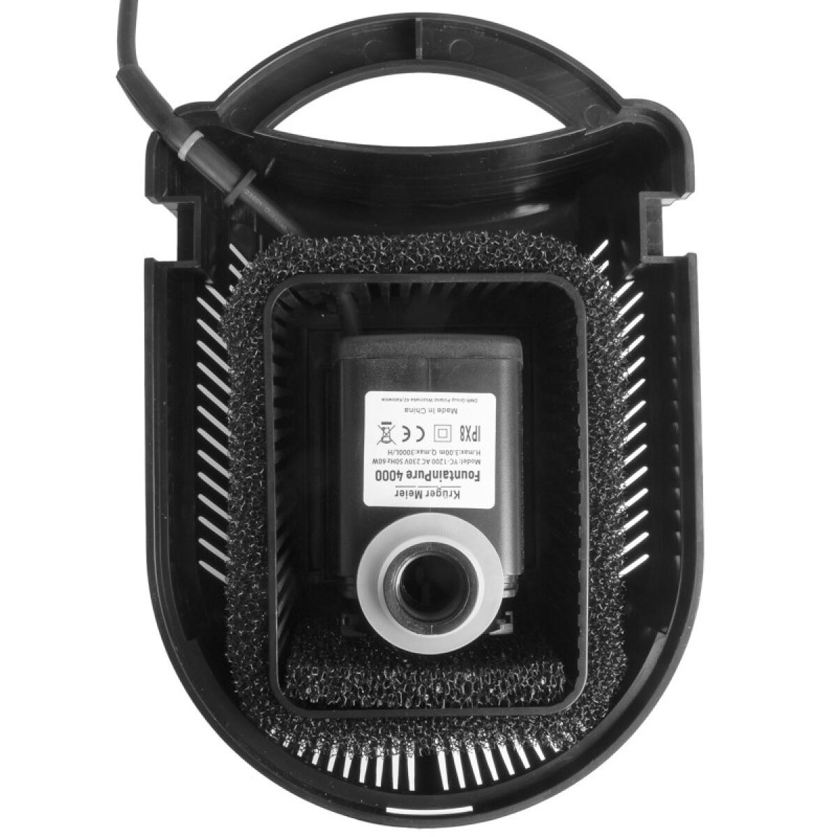 Фонтан-фильтр для пруда Kruger Meier FountainPure 4000 - 3 в 1: насос, фильтр, фонтан (3000 л/ч)