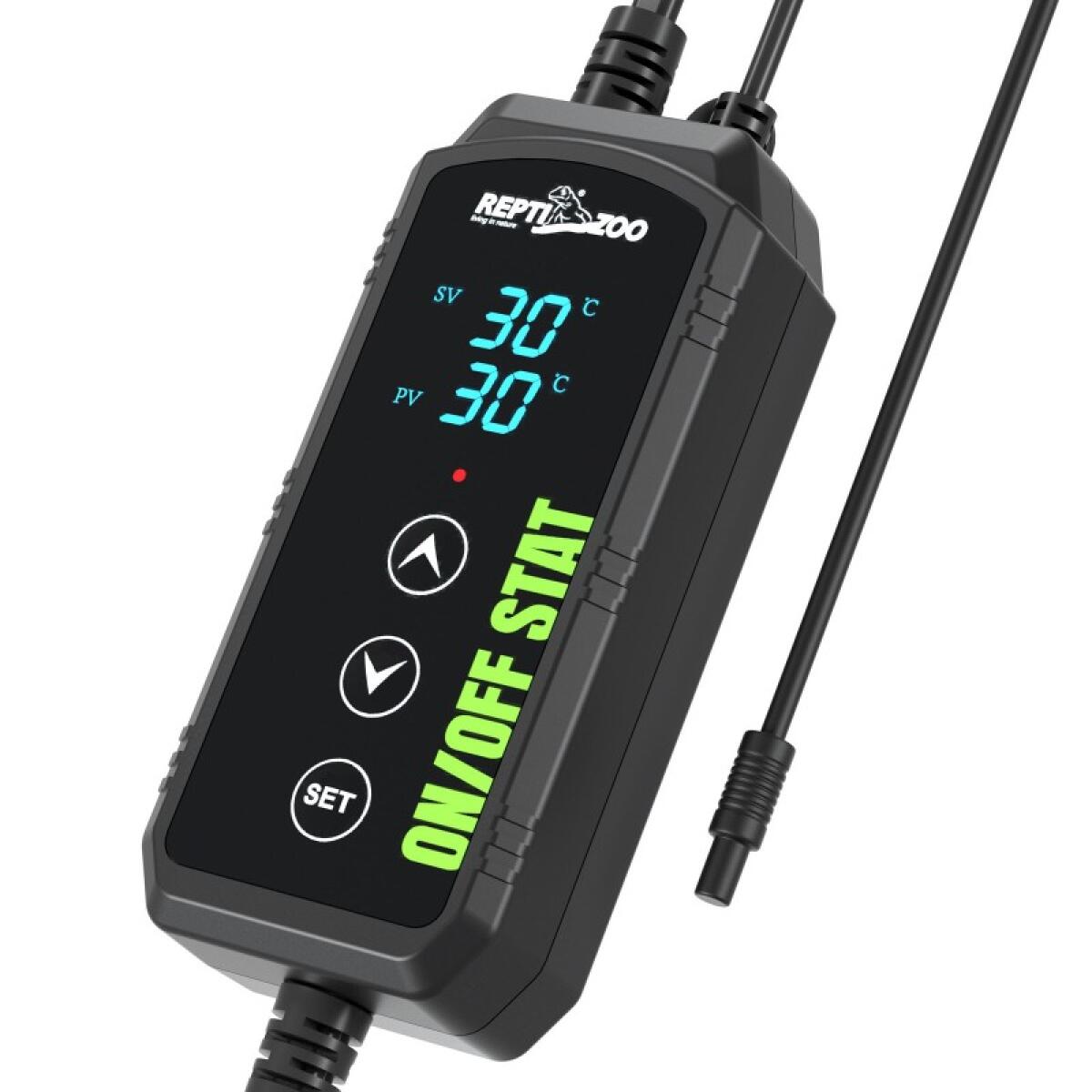 Термостат для тераріуму Repti-Zoo ON/OFF Thermostat (TC06), діапазон 15–55°C, 300Вт