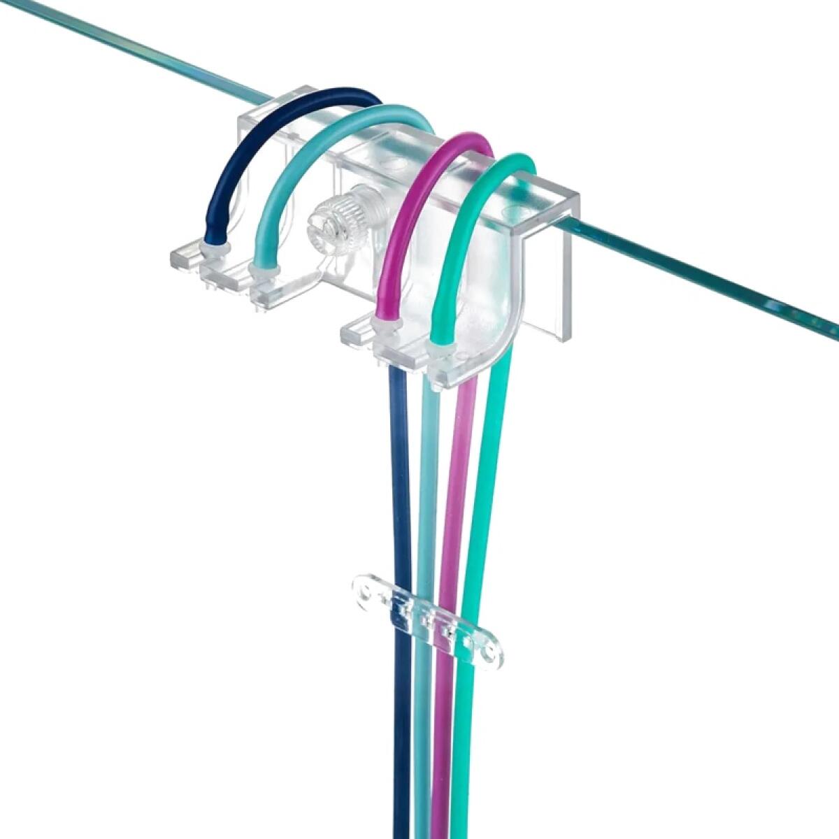 Набор цветных силиконовых трубок Chihiros Deluxe 4 Colors Tube для автоматического дозирования в аквариуме (4×3м, 2/4 мм)