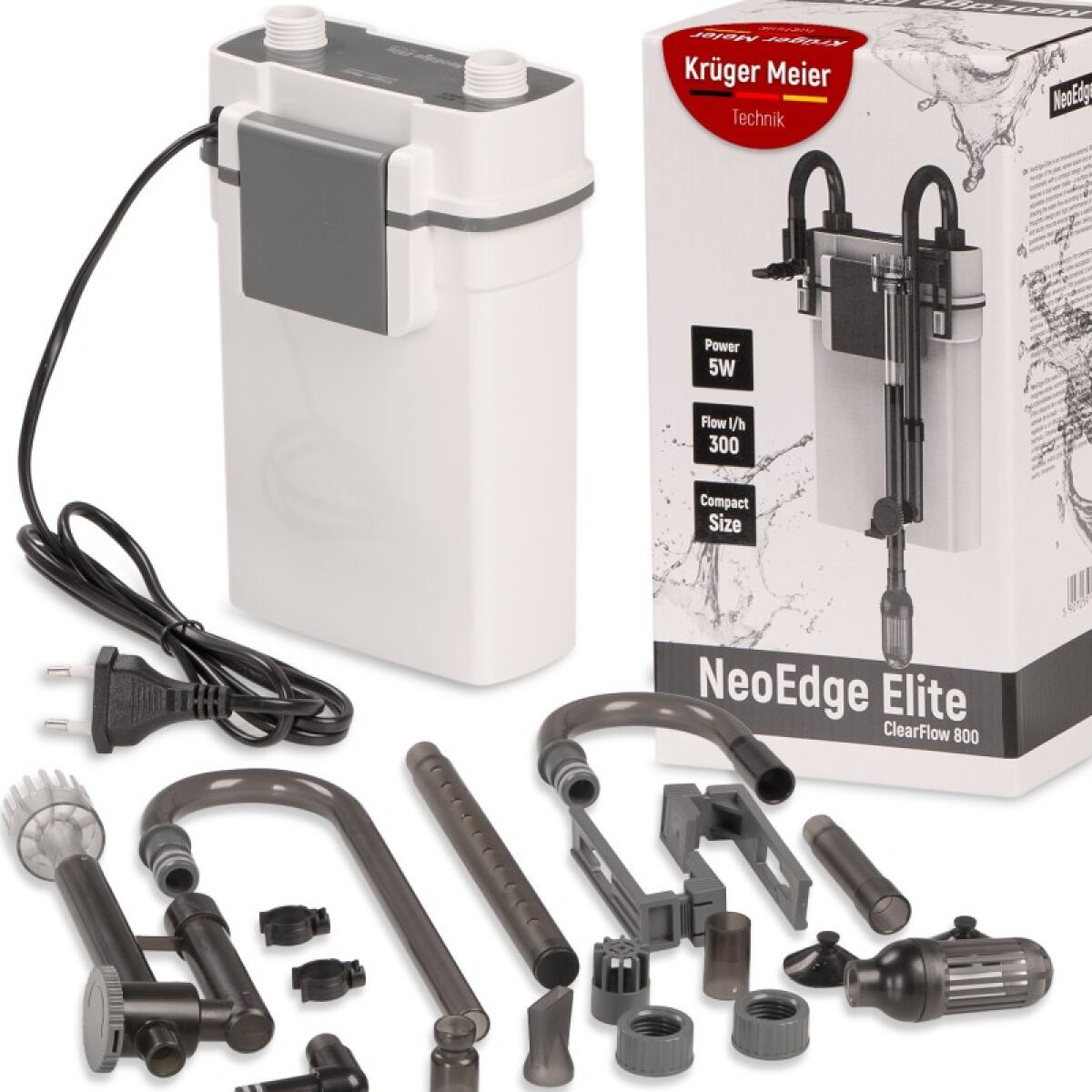 Внешний фильтр Kruger Meier NeoEdge Elite 800 со скиммером для аквариумов 40-80 л