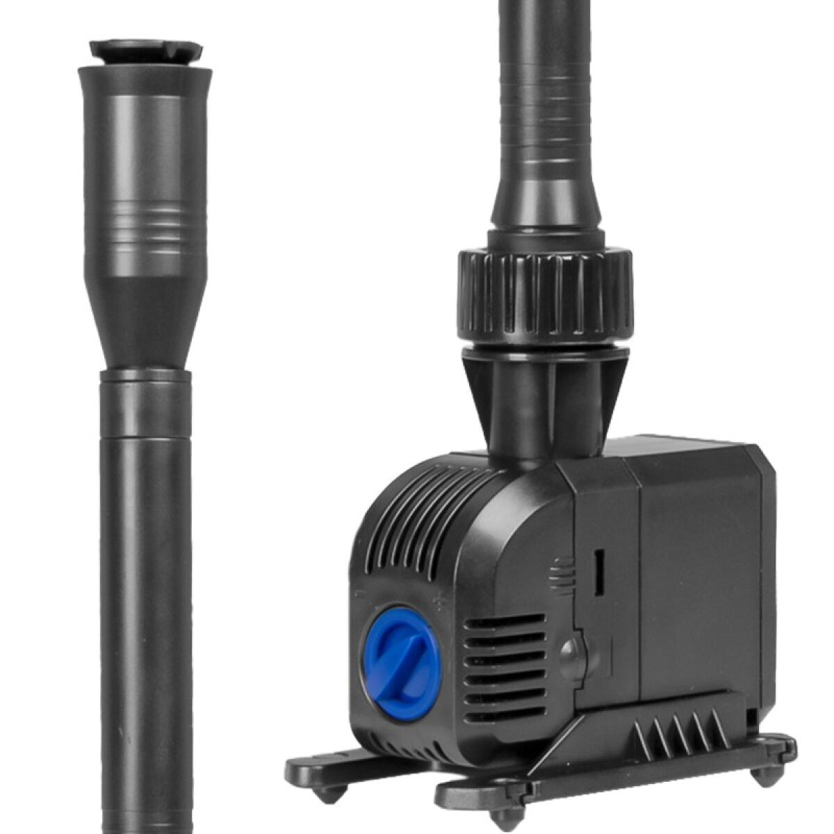 Насос-фонтан з фільтром Kruger Meier PondXplorer Elite 1200 для садового ставка 3-в-1 (600 л/г)