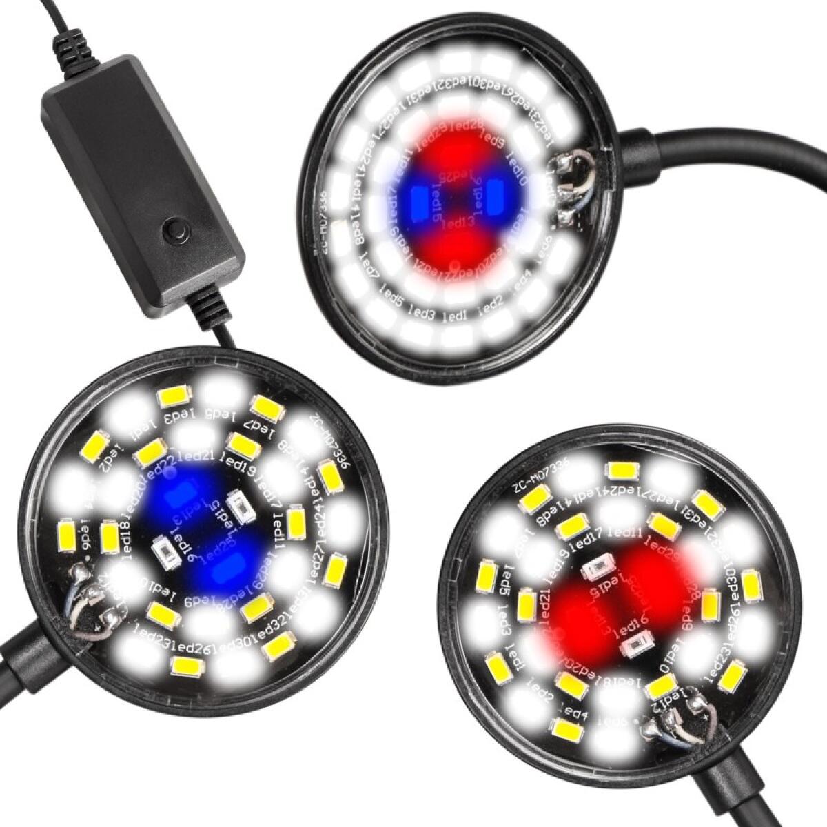 Светильник LED Kruger Meier Velluto S-Line Black 7W для аквариумов 10-40 литров и растений