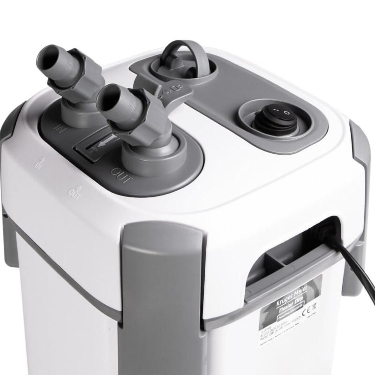 Внешний фильтр Kruger Meier Fluxion Elite 1800 UVC PRO для аквариумов 120-350 литров.