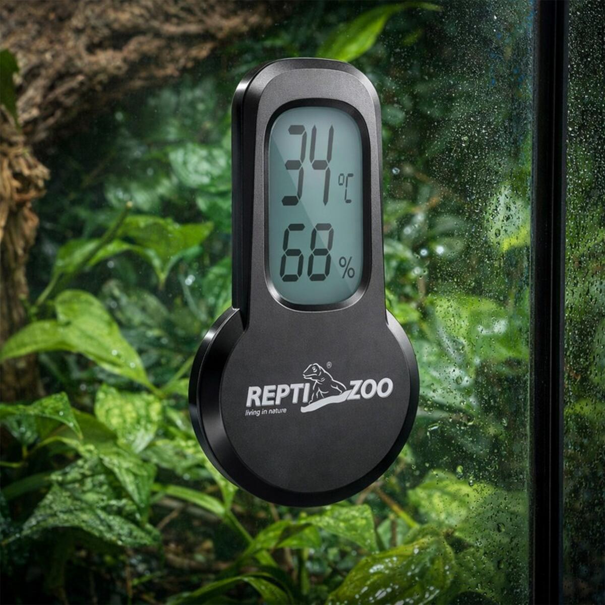 Цифровий гігрометр-термометр Repti-Zoo LCD Thermo-Hygrometr для тераріумів (SH150)