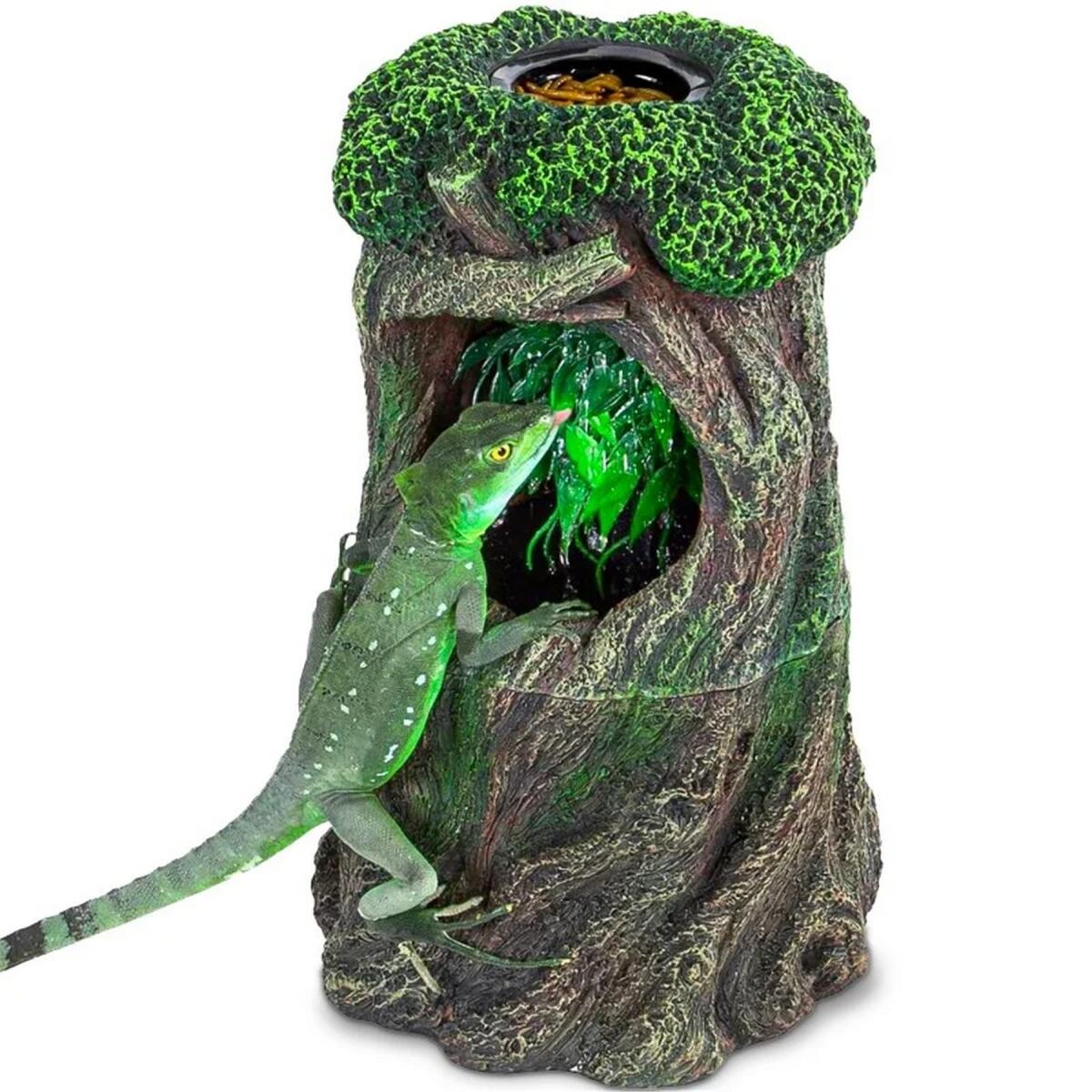 Фонтан поїлка Repti-Zoo Tree Waterfall (DF13) для рептилій та амфібій 1000 мл