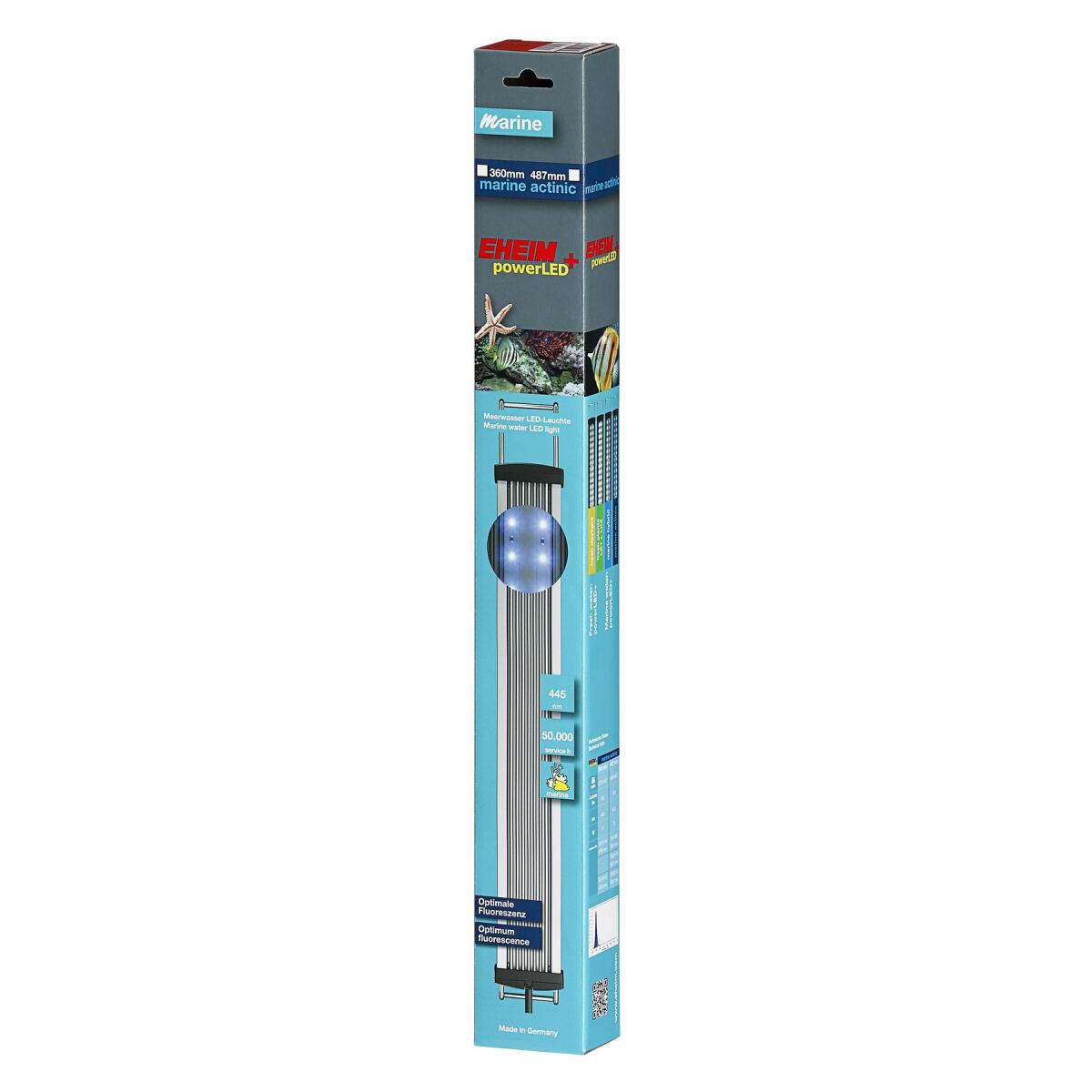 Світильник EHEIM powerLED+ marine actinic 360 для акваріума 372-540мм 8,6W (4251041) - актинічне освітлення для рифових акваріумів