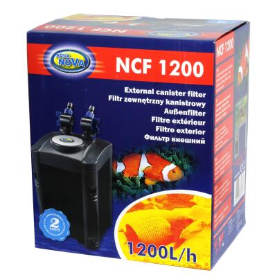 Зовнішній фільтр Aqua Nova до 400л. 1200л/год (NCF-1200)