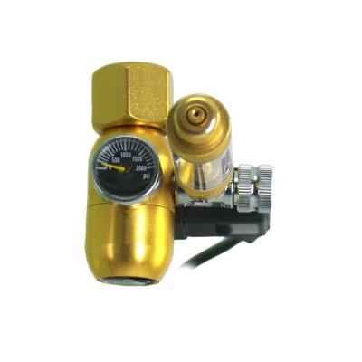 Редуктор CO2 Aqua Nova NCO2-REG с счетчиком пузырьков и электромагнитным клапаном