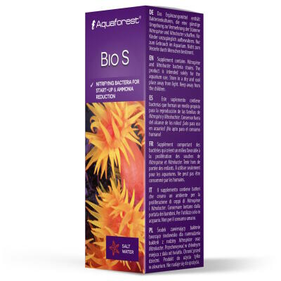 Нітрифікуючі бактерії Aquaforest Bio S 10 мл - для запуску акваріума та очищення води