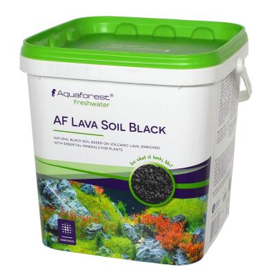Субстрат для рослин лава чорна Aquaforest AF Lava Soil Black 5л. (738606)