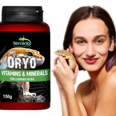 Вітаміни для леопардових геконів Terrario ORYO for Leopard Gecko 150г