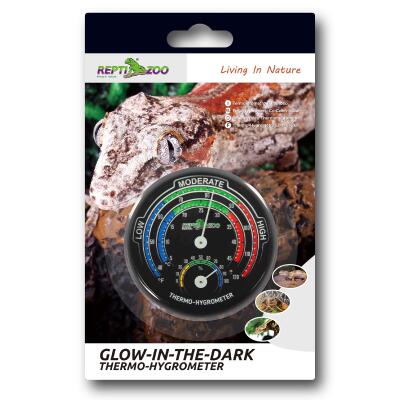 Гігрометр - термометр аналоговий Repti-Zoo Glowing Thermo / Hygrometer (RHT04)