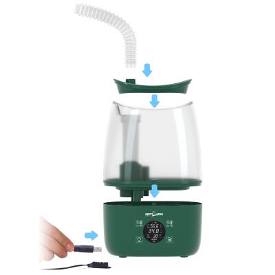 Цифровий генератор туману з гігростатом Repti-Zoo Digital Fogger with Hygrostat (TF07) для тераріуму 