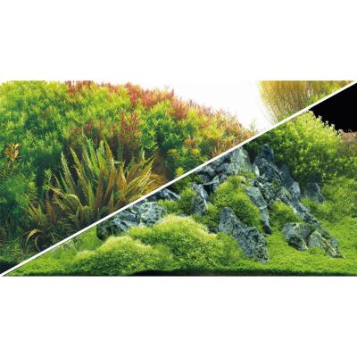 Задній фон Hobby Planted River/Green Rocks 120x50см (31045)