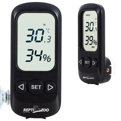 Гігрометр - термометр цифровий Repti-Zoo Digital Alarm Thermometer Hygrometer (SH129)