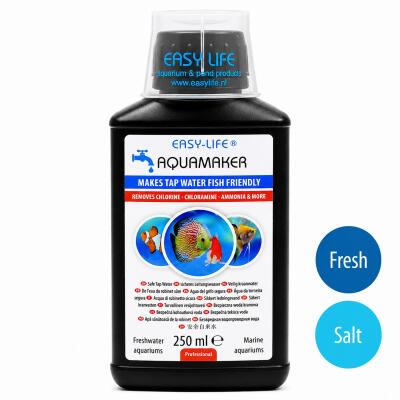 Кондиціонер і детоксикатор води Easy-Life AquaMaker 250мл (AQM0250) для прісноводних, морських акваріумів
