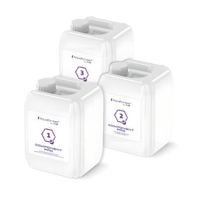 Мікро і макроелементи для морського акваріуму Aquaforest Components Pro 1,2,3, 3x5л (739566)