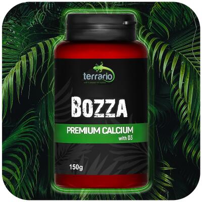 Кальцій з вітаміном D3 для рептилій Terrario Bozza Calcium with D3