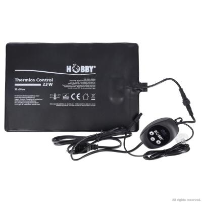 Нагрівальний мат водонепроникний з контролером Hobby Thermica Control 23 Ват IP67 30x20см (37126)