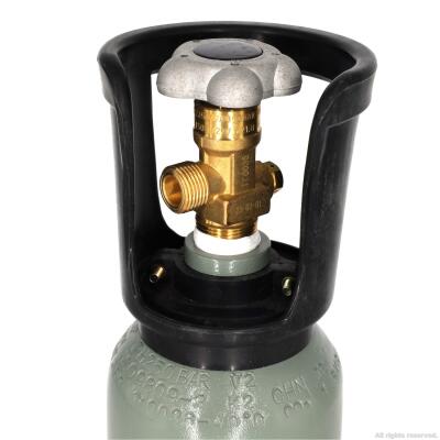 Балон CO2 з плоским дном Aqua Nova , метал, 2л. (NCO2-2L-GRAY)