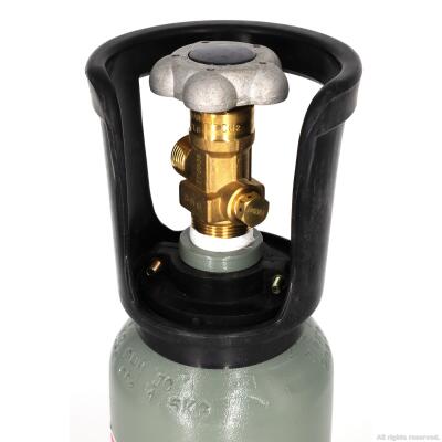 Балон CO2 з плоским дном Aqua Nova , метал, 2л. (NCO2-2L-GRAY)