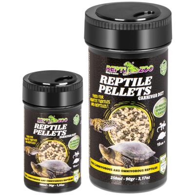 Корм і вітаміни для хижих рептилій Repti-Zoo Reptile Pellets 100мл.