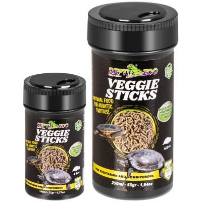 Корм рослинний для черепах з вітамінами Repti-Zoo Veggie Sticks 250мл.