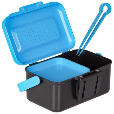 Подвійний контейнер для живого корму Terrario Live Food Box 13x9x7см