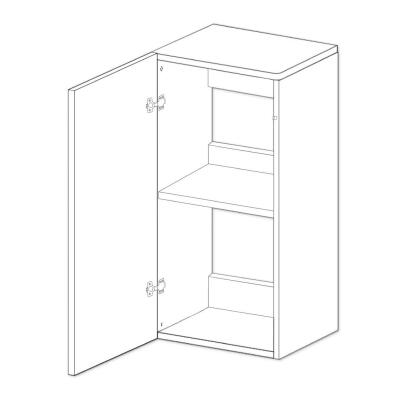 Акваріумна тумба Dupla Cube Stand 80 High gloss black 45x45x90см (80910)