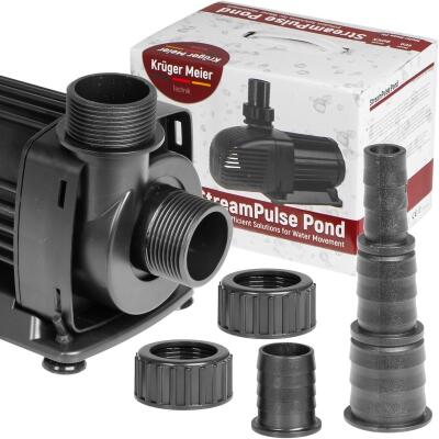 Енергоефективний насос для ставка Kruger Meier StreamPulse Pond 4000 л/год із захистом