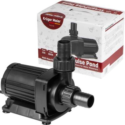 Енергоефективний насос для ставка Kruger Meier StreamPulse Pond 6000 л/год із захистом