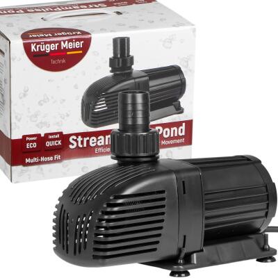 Енергоефективний насос для ставка Kruger Meier StreamPulse Pond 13000 л/год із захистом