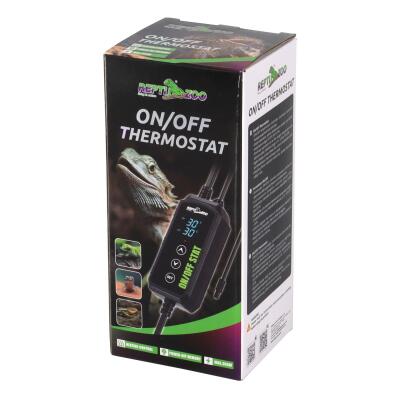 Термостат для тераріуму Repti-Zoo ON/OFF Thermostat (TC06), діапазон 15–55°C, 300Вт