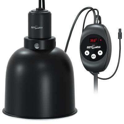 Світильник з глибоким рефлектором і термостатом Repti-Zoo RL04DTC 100W, з функцією dimming для тераріуму