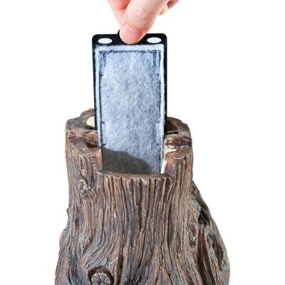 Декоративний фільтр-водоспад Repti-Zoo Turtle Filter Tree (GLB10) у формі кореня для амфібій і тераріумів до 70 літрів