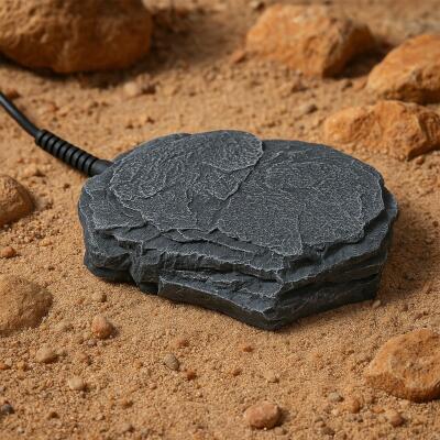 Нагрівальний камінь з регулятором температури Repti-Zoo Dimmer Heat Rock 8W 18×14×3 см (AHR0608P) для тераріумів