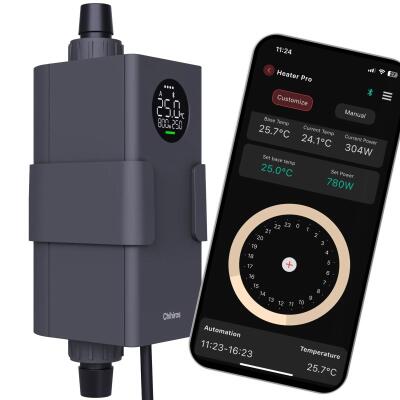 Нагрівач зовнішній Chihiros Heater Pro 16/22мм, 10-1000W з керуванням через додаток