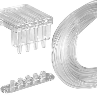 Набір шлангів з тримачами Chihiros Dosing Tube Holder 10м 2/4мм для дозатора добрив