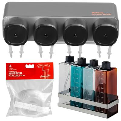 Повний комплект автоматичної системи дозування Chihiros Dosing System для акваріума (помпа, пляшки, тримач, шланг)