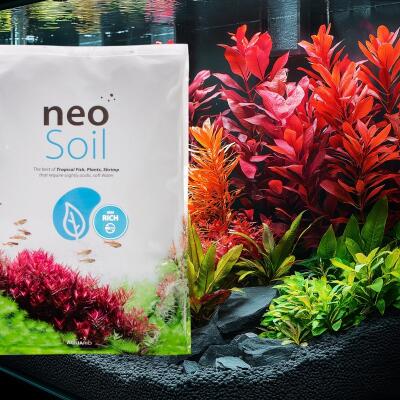Грунт активний для акваріуму Neo Soil Plant No CO2 RICH 8л. - без потреби у CO₂