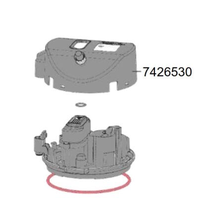 Кришка голови для зовнішнього фільтру Eheim classicVARIO+e 250 (2214) (7426530)